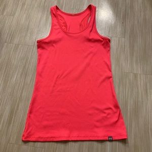 UA Pink Ribbed Tank Top